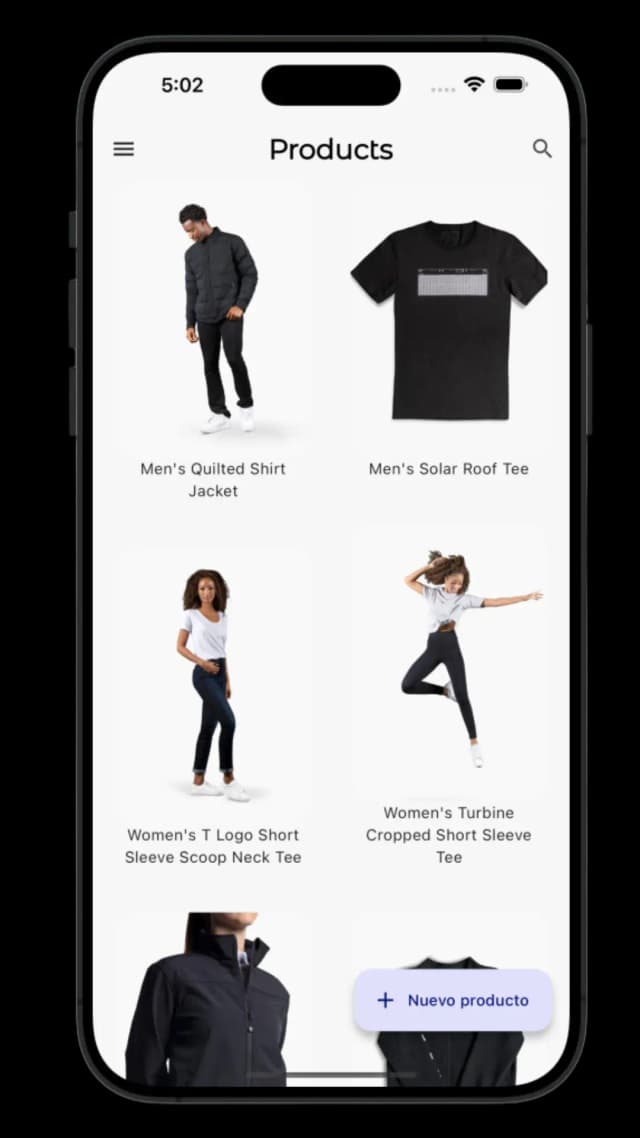 teslo shop app
