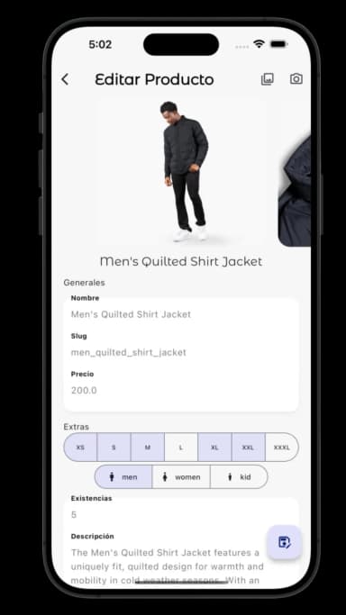 teslo shop app